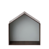 Etagère chevet Maison - Gris